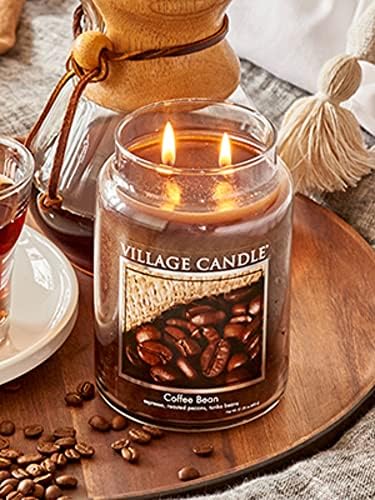 Village Candle Coffee Bean Glass Jar Scented